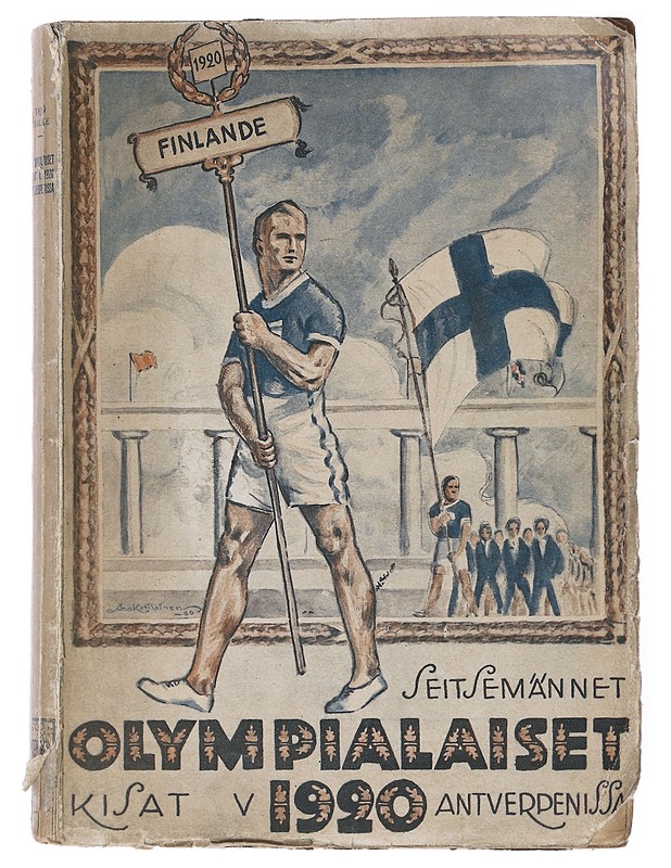 SEITSEMÄNNET OLYMPIALAISET KISAT V. 1920 - Historiakirjat - 10105522963 - 0
