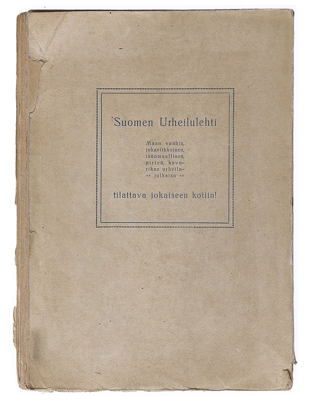 SEITSEMÄNNET OLYMPIALAISET KISAT V. 1920 - Historiakirjat - 10105522963 - 1