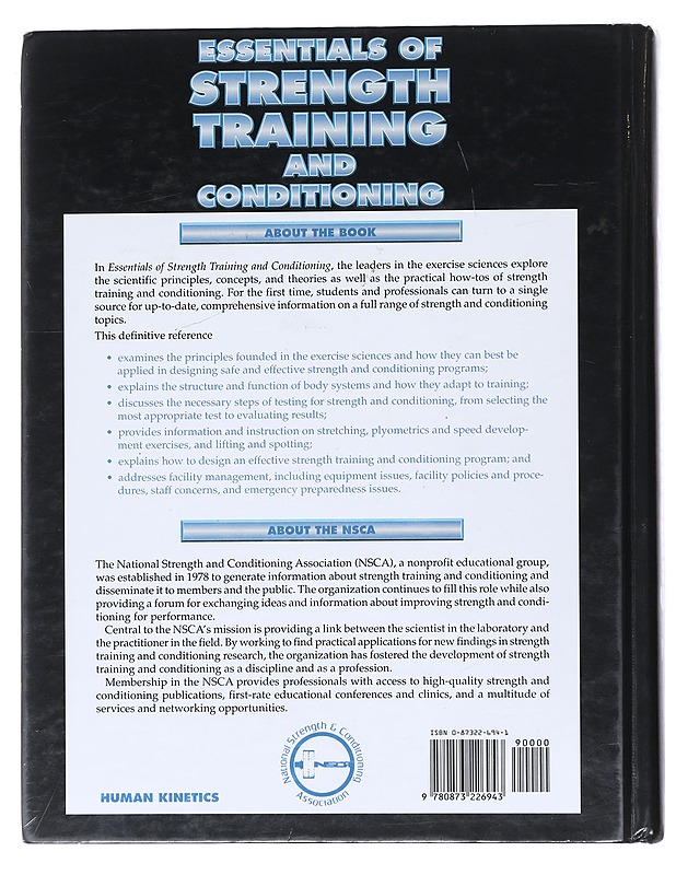Essentials Of Strength Training And Conditioning - Thomas R. Baechle - Tietokirjat ja oppaat - 10105522970 - 1