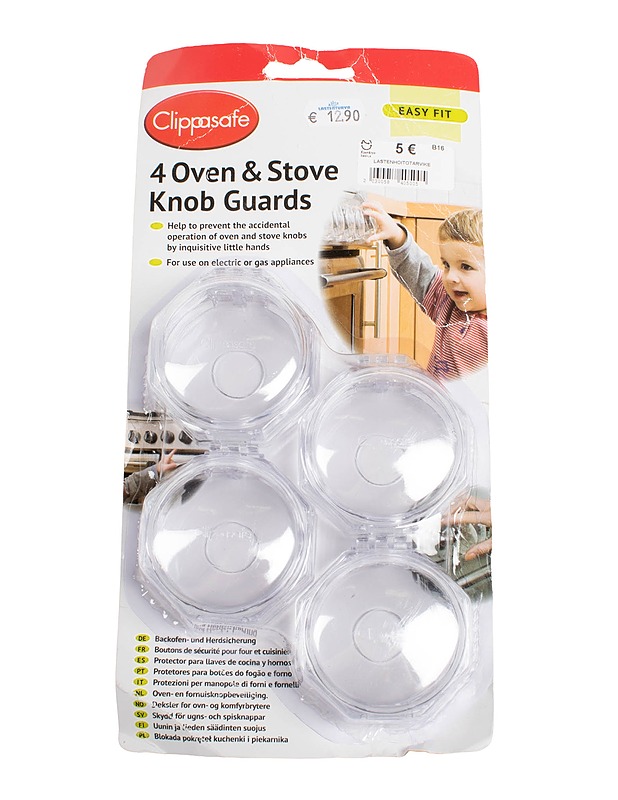 CLIPPASAFE Easy Fit lieden säätimien suojat, 4 kpl - Muut urheiluvälineet ja vapaa-aika - 10105522995 - 0