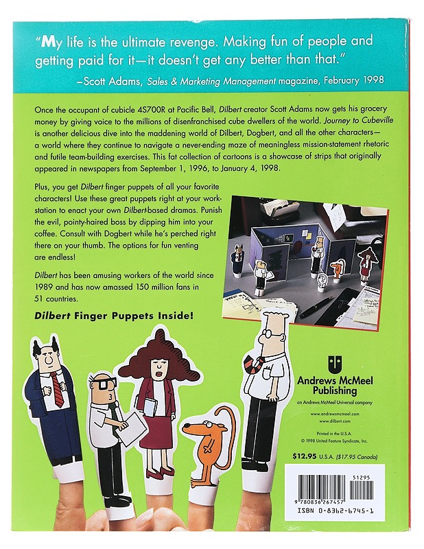 Journey to Cubeville: A Dilbert Book - Adams, Scott - Sarjakuvat - 10105523006 - 1