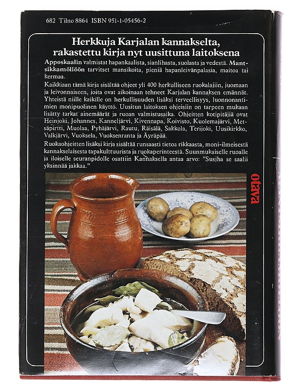 Apposkaalista mantsikkamöllöön : Karjalan kannaksen kansanruoka - Seppänen-Pora, Irja - Historiakirjat - 10105523009 - 1