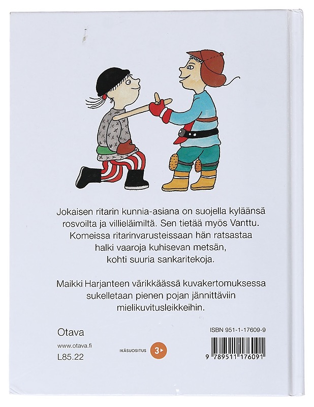 Ritari Vanttu - Maikki Harjanne - Tietokirjat ja oppaat - 10105523019 - 1