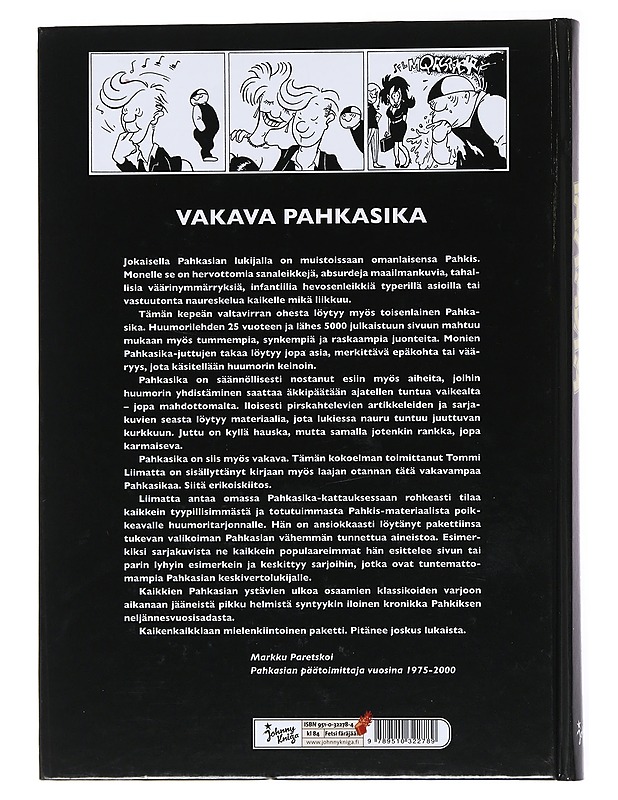 Pahkasika : julmettu latriinilukemisto - Liimatta, Tommi - Sarjakuvat - 10105523076 - 1