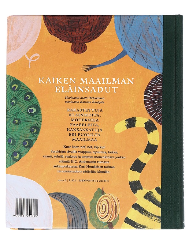 Kaiken maailman eläinsadut - Kauppila, Katriina - Lastenkirjat - 10105523109 - 1