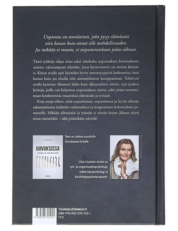 Uuvuksissa-työkirja - Liisa Uusitalo-Arola - Tietokirjat ja oppaat - 10105523111 - 1