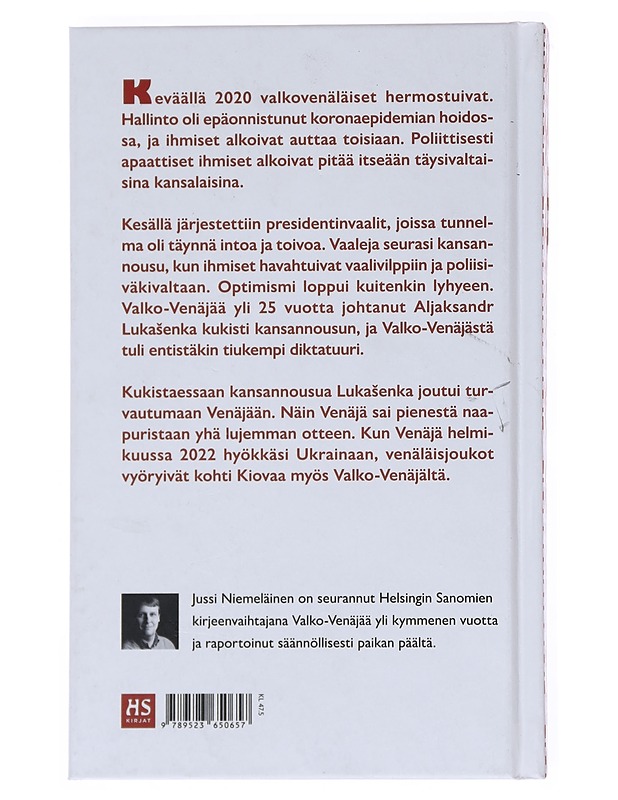 Valko-Venäjä - Jussi Niemeläinen - Historiakirjat - 10105523117 - 1