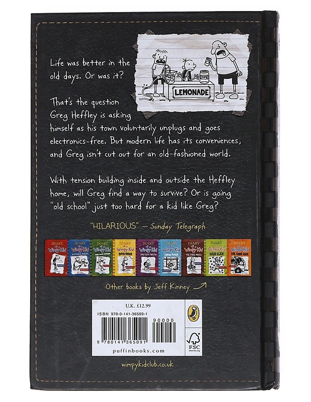 Diary of a Wimpy Kid 10 : Old School - Kinney, Jeff - Nuorten kirjat - 10105523153 - 1