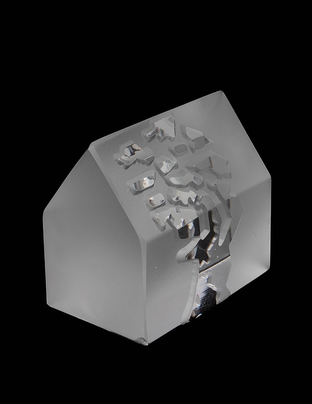 IITTALA Kylä Puutalo lasiveistos - Designsuosikit - 10105523168 - 1