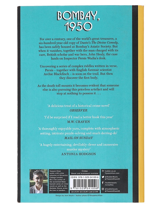 The dying day - Vaseem Khan - Jännitys ja dekkarit - 10105523177 - 1