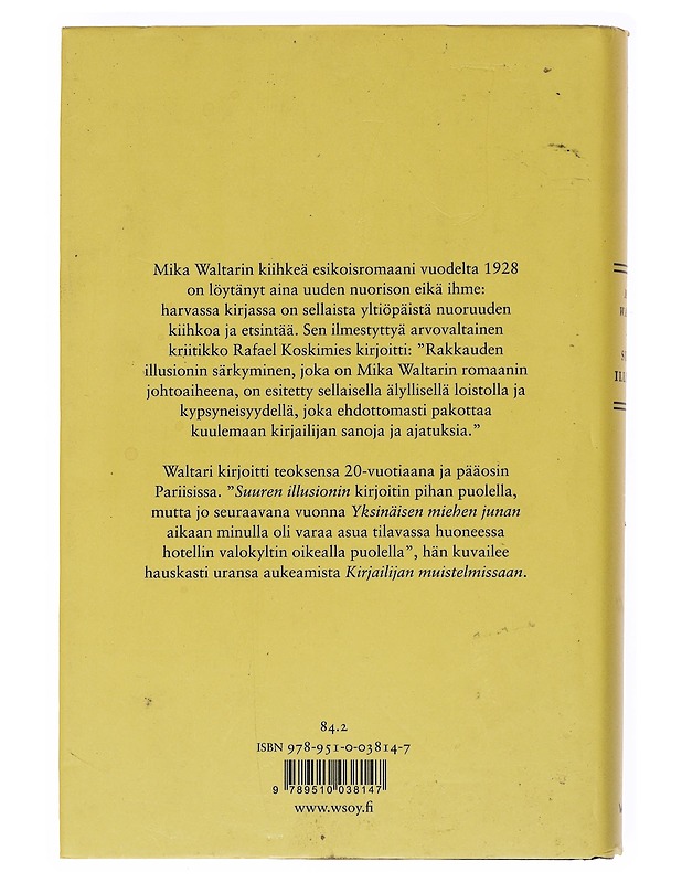 Suuri illusioni - Mika Waltari - Tietokirjat ja oppaat - 10105523194 - 1