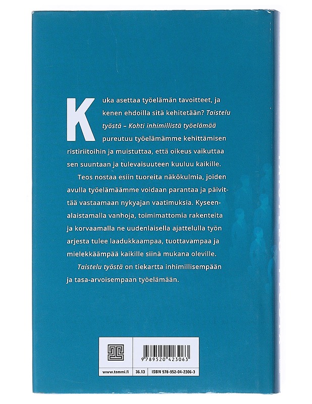 Taistelu työstä : kohti inhimillistä työelämää - Reima Launonen - Tietokirjat ja oppaat - 10105523224 - 1