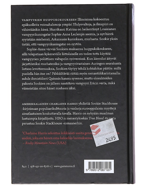 Pahan veren valtakunta - Harris, Charlaine - Kirja lahjaksi - 10105523220 - 1