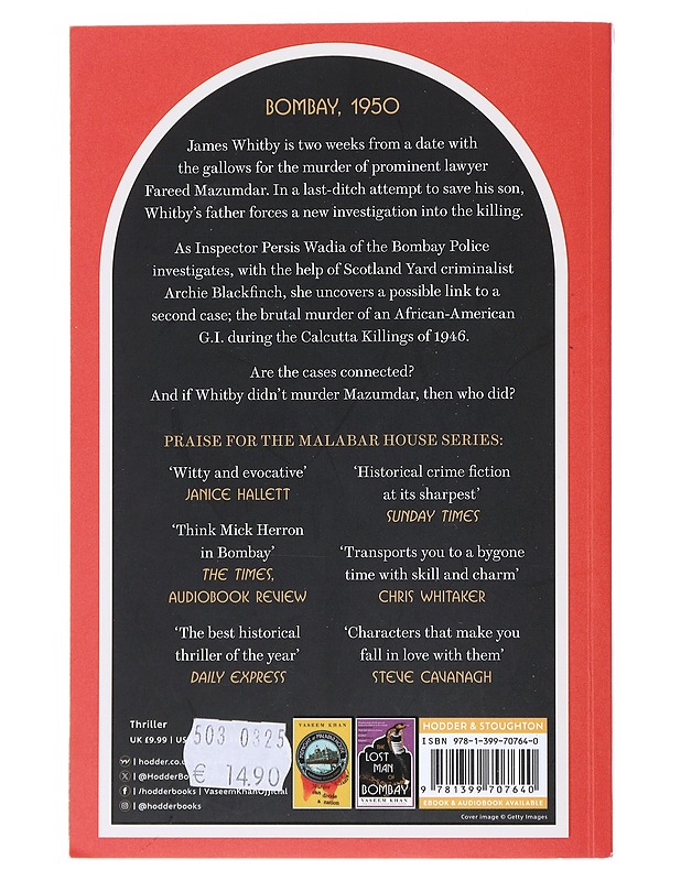 Death of a lesser god - Vaseem Khan - Jännitys ja dekkarit - 10105523228 - 1