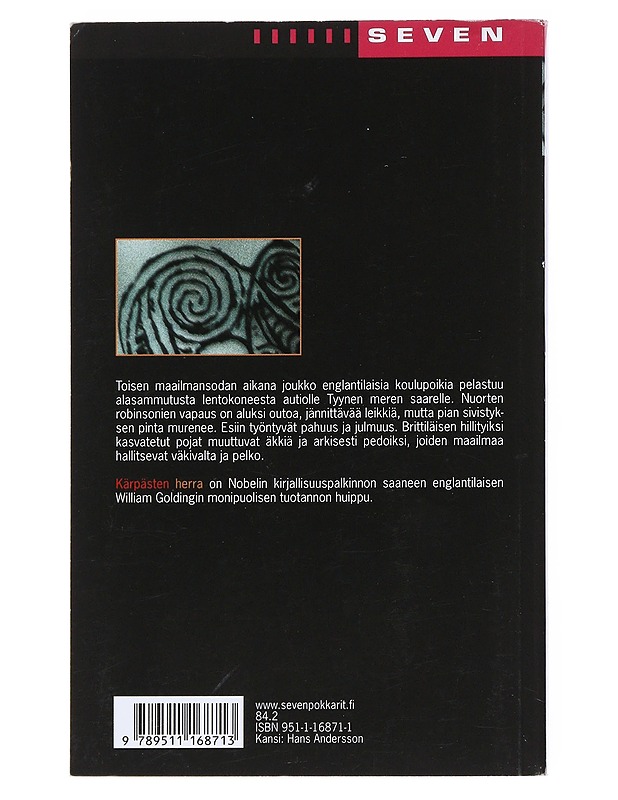 Kärpästen herra - Golding, William - Romaanit ja novellit - 10105523235 - 1