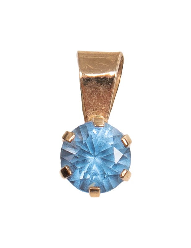 Kultainen riipus kivellä - Korut - 10105523236 - 0