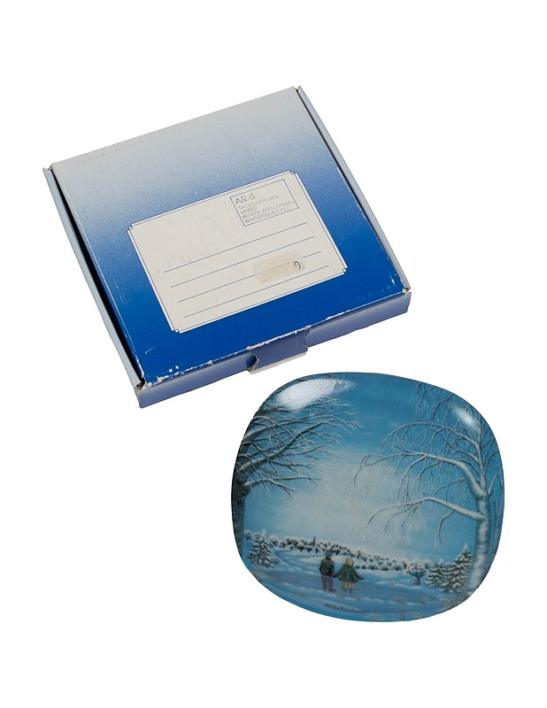 ARABIA Talvitunnelmia seinälautanen - Designsuosikit - 10105523251 - 0