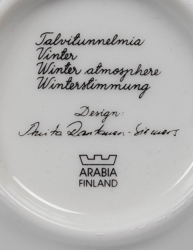 ARABIA Talvitunnelmia seinälautanen - Designsuosikit - 10105523251 - 3