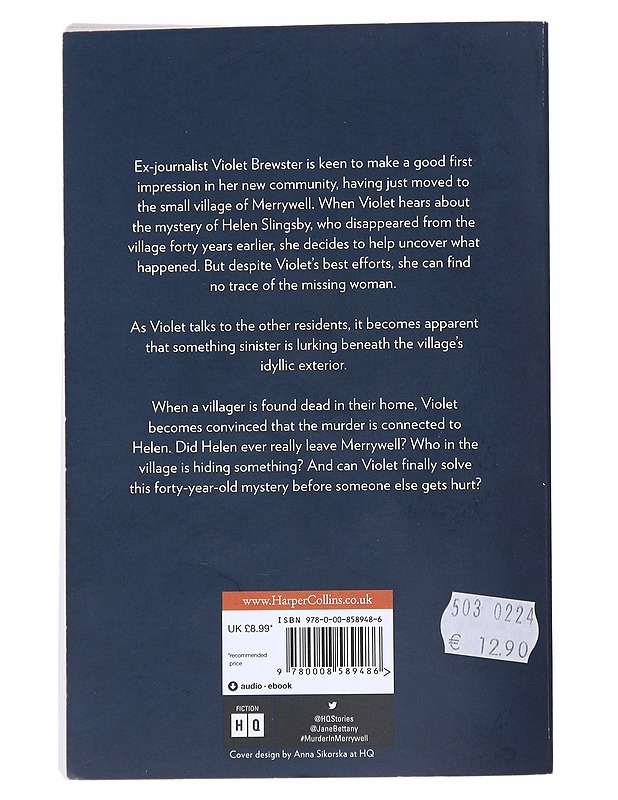 Murder in Merrywell - Jane Bettany - Jännitys ja dekkarit - 10105523258 - 1