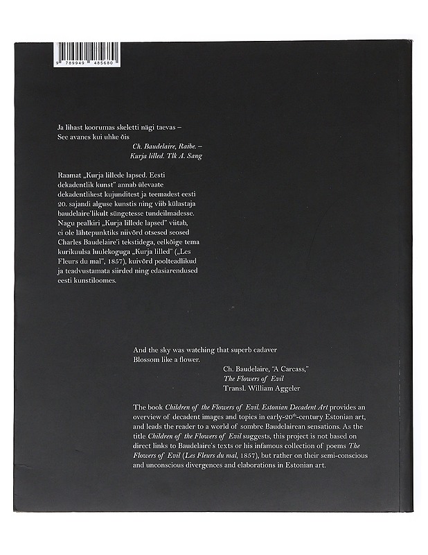 Kurja lillede lapsed Eesti dekadentlik kunst - Mirjam Hinrikus, Lola Annabel Kass, Liis Pählapuu - Historiakirjat - 10105523309 - 1