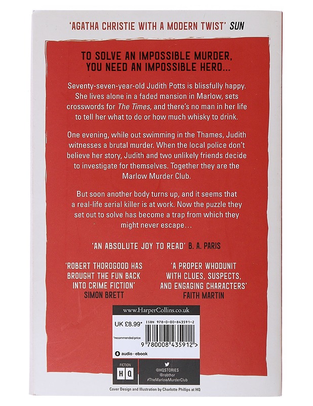 The Marlow Murder Club - Robert Thorogood - Romaanit ja novellit - 10105523260 - 1