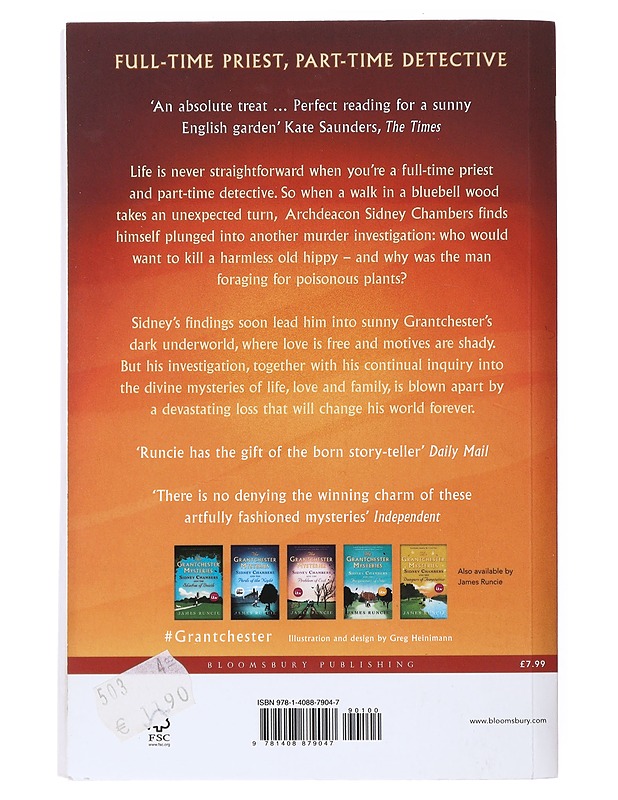 Sidney Chambers and the persistence of love - James Runcie - Jännitys ja dekkarit - 10105523267 - 1