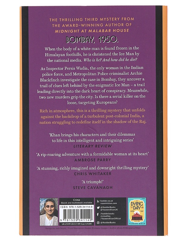 The lost man of Bombay - Vaseem Khan - Jännitys ja dekkarit - 10105523270 - 1