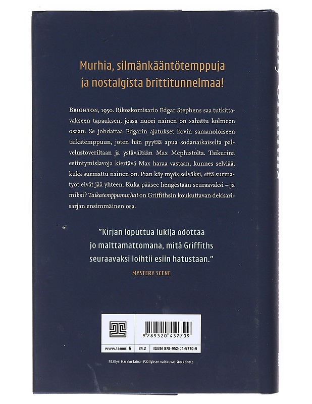 Taikatemppumurhat - Griffiths, Elly - Jännitys ja dekkarit - 10105523280 - 1