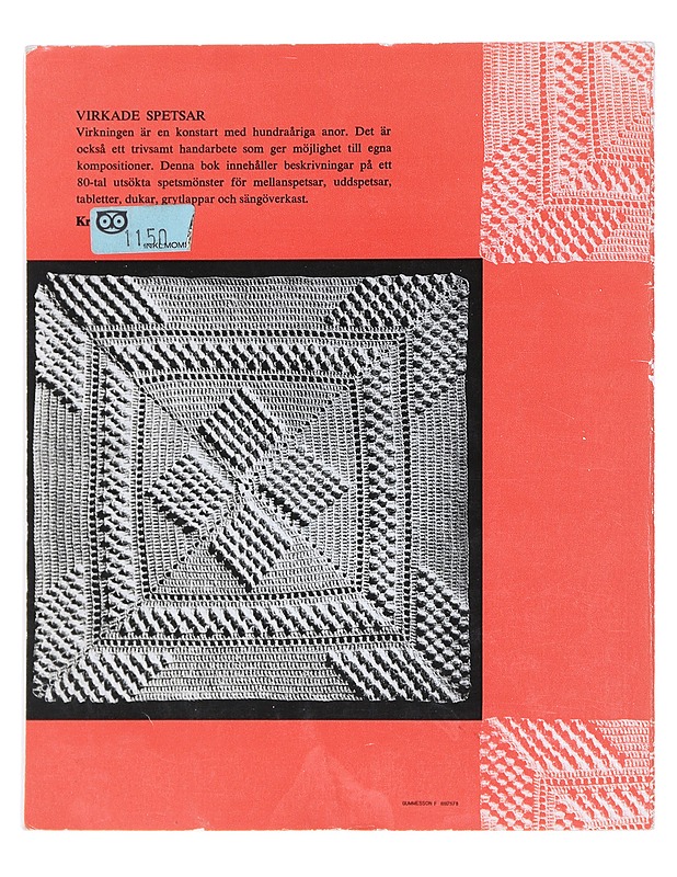 Virkade Spetsar- Hildegard Astrand - Käsityökirjat - 10105523285 - 1