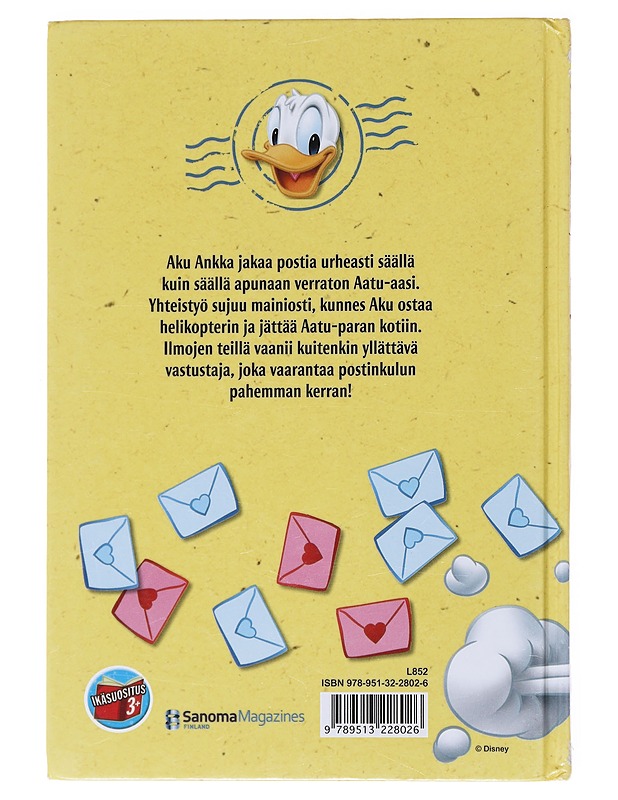 Aku Ankka postinkantajana - Kärkkäinen, Katja - Lastenkirjat - 10105523290 - 1