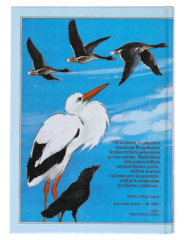 Peukaloisen retket villihanhien seurassa - Lagerlöf, Selma - Lastenkirjat - 10105523322 - 1