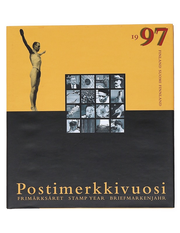 Postimerkkivuosi  Frimäksåret  Stamp year  Briefmarkenjahr 1997 - Juha Pärssinen - Historiakirjat - 10105523336 - 0