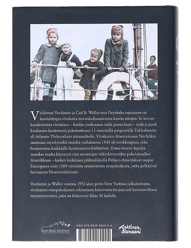 Purjehdus vapauteen - Veedam, Voldemar - Elämäkerrat ja muistelmat - 10105523345 - 1