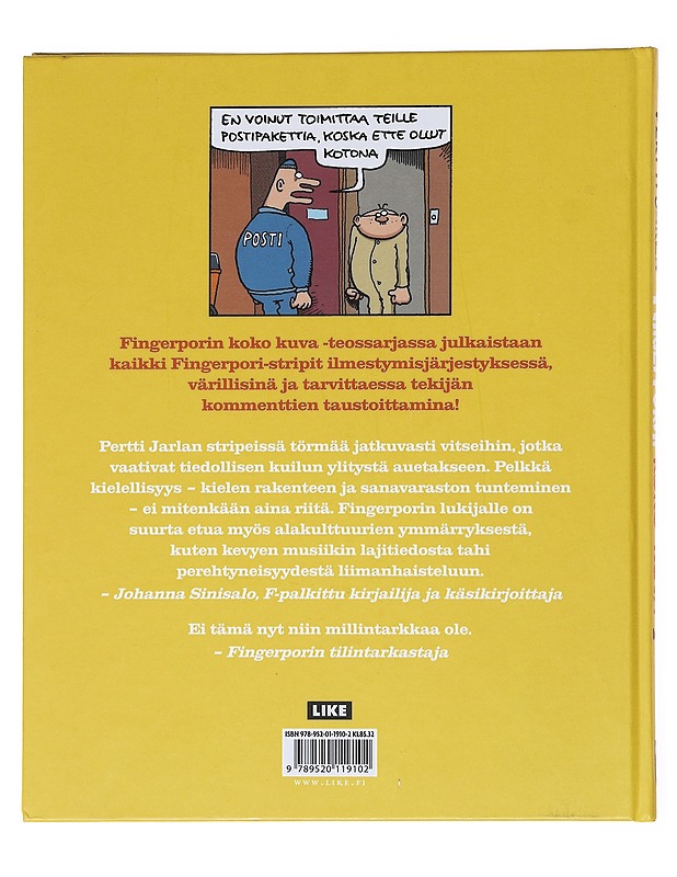 Fingerpori koko kuva. 7, Päivien kimallus - Pertti Jarla - Sarjakuvat - 10105523354 - 1