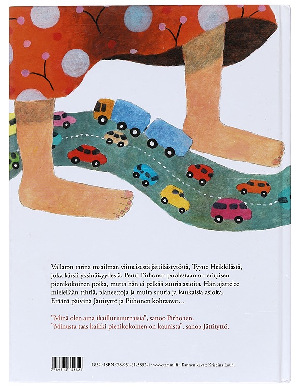 Jättityttö ja Pirhonen - Huovi, Hannele - Lastenkirjat - 10105523372 - 1