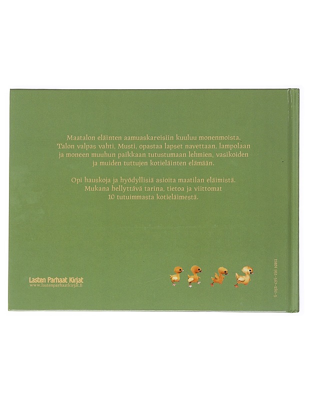 Musti ja maatalon aamu - Riikka Juvonen - Lastenkirjat - 10105523389 - 1