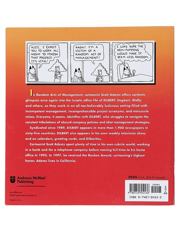 Random acts of management : a Dilbert book - Adams, Scott - Sarjakuvat - 10105523419 - 1