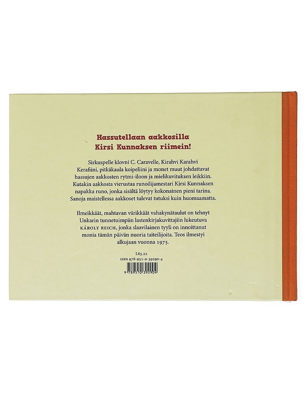 Hassut aakkoset - Kunnas, Kirsi - Lastenkirjat - 10105523430 - 1