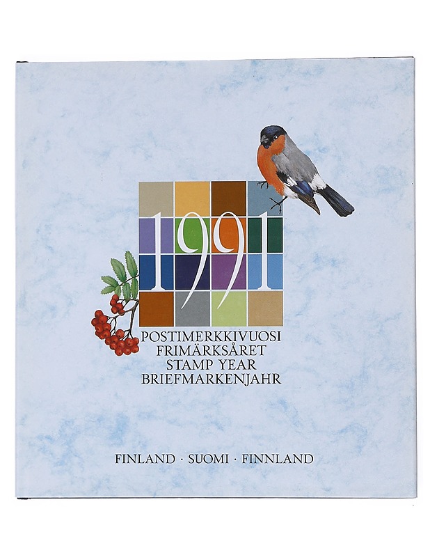 1991 Postimerkkivuosi, Frimärksåret, Stamp year, Briefmarkenjahr Finland, Suomi, Finnland - Historiakirjat - 10105523463 - 0