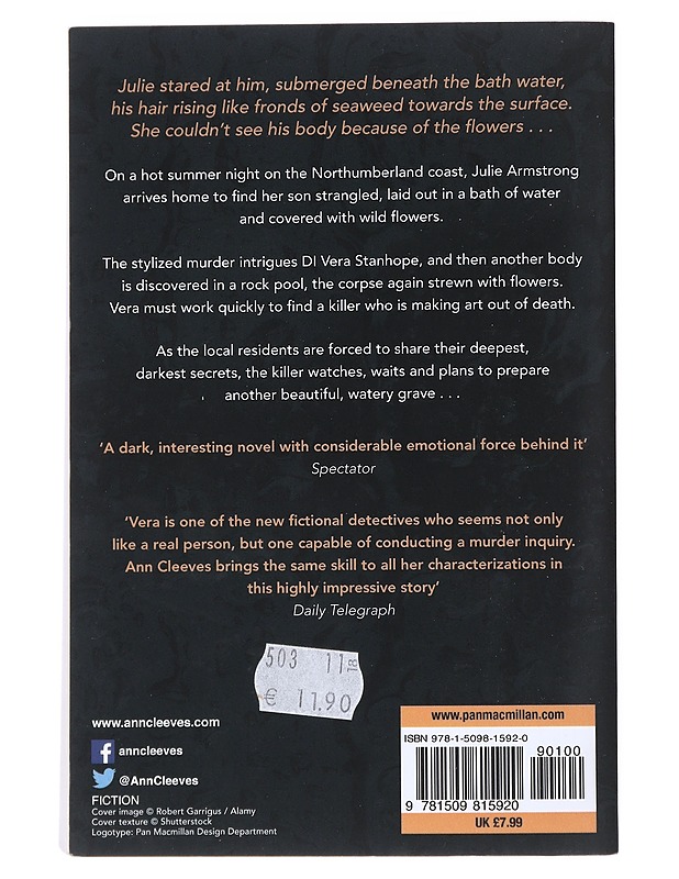 Hidden Depths - Cleeves, Ann - Jännitys ja dekkarit - 10105523438 - 1