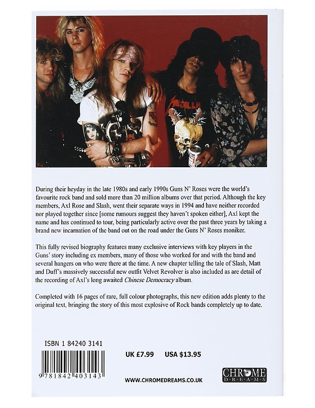 Guns 'n' Roses: The Band that Time Forgot - Stenning, Paul - Elämäkerrat ja muistelmat - 10105523443 - 1
