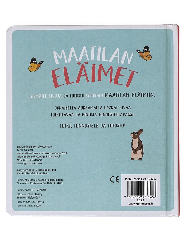 Maatilan eläimet - Catt, Helen - Lastenkirjat - 10105523456 - 1