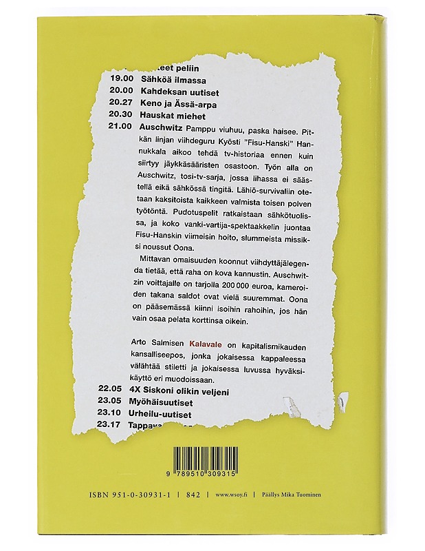 Kalavale : kansalliseepos - Arto Salminen - Romaanit ja novellit - 10105523478 - 1