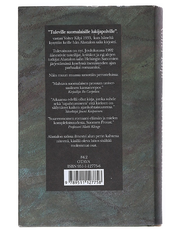 Alastalon salissa : kuvaus saaristosta - Volter Kilpi - Romaanit ja novellit - 10105523487 - 1