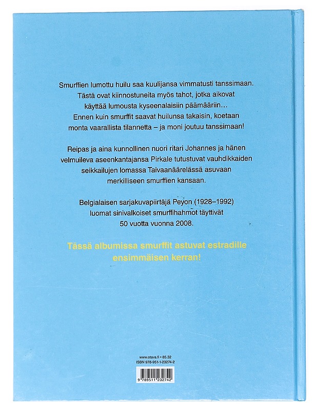 Kuusismurffinen huilu - Peyo - Sarjakuvat - 10105523503 - 1