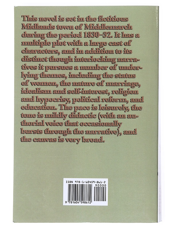 Middlemarch - George Elliot - Romaanit ja novellit - 10105523504 - 1