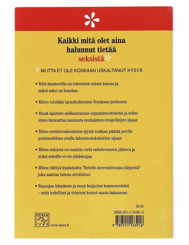 Kaikki mitä olet aina halunnut tietää seksistä - mutta et ole koskaan uskaltanut kysyä - Reuben, David - Tietokirjat ja oppaat - 10105523512 - 1