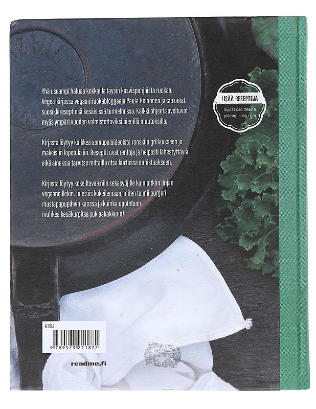 Vegeä : herkullista & helppoa vegaaniruokaa jokaiseen keittiöön - Heinonen, Paula - Ruokakirjat - 10105523517 - 1