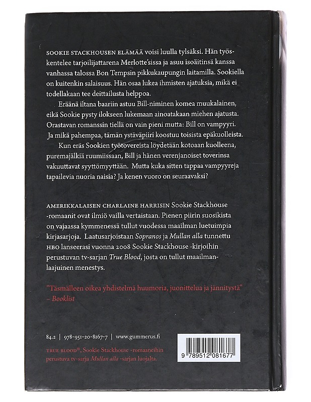 Veren voima - Harris, Charlaine - Romaanit ja novellit - 10105523522 - 1