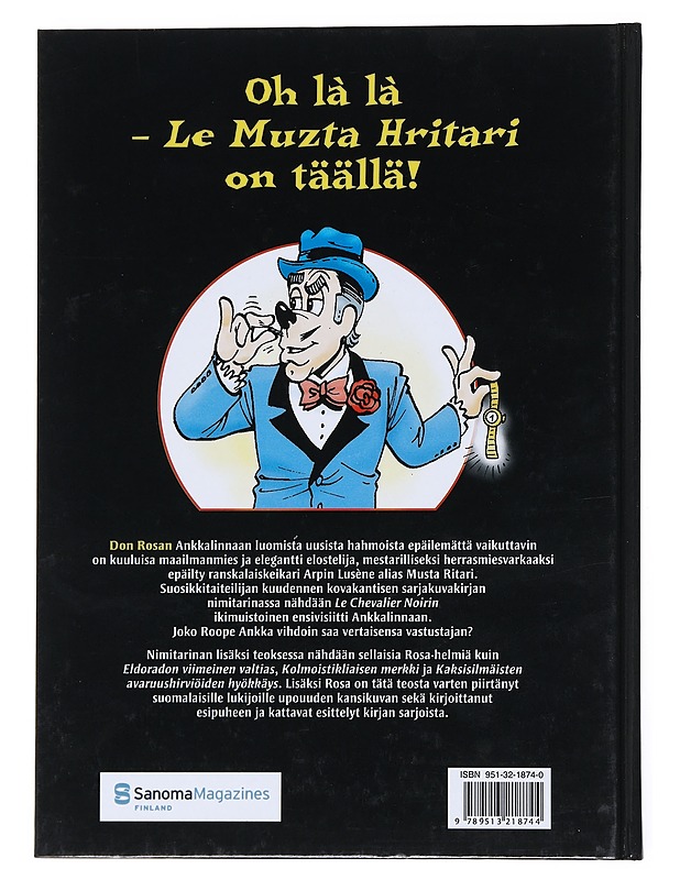 Musta Ritari ja muita Don Rosan parhaita - Rosa, Don - Sarjakuvat - 10105523523 - 1